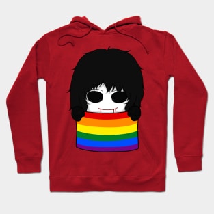 creepypasta pride chibi bloody painter Hoodie